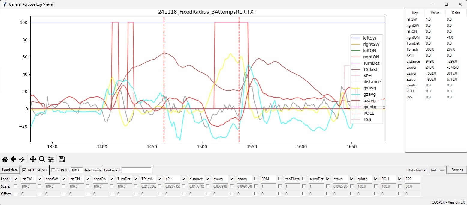 Screenshot of Logviewer examining a MFTS log